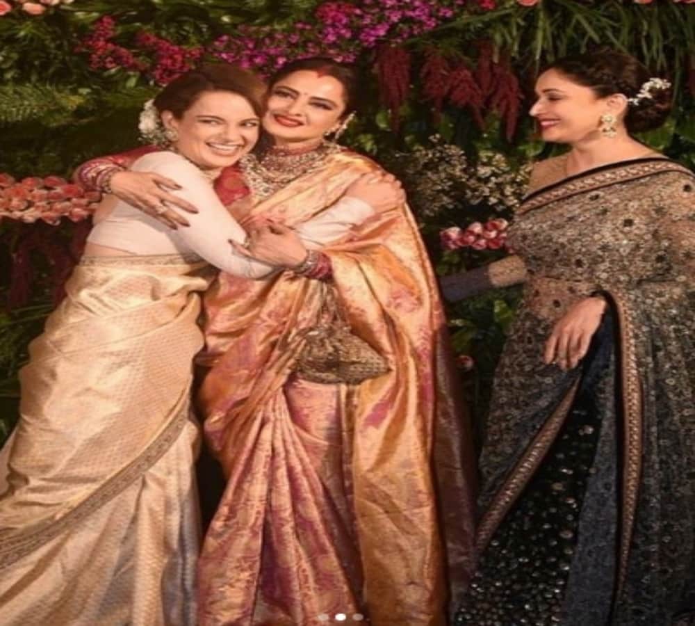 anushka sharma virat kohli reception kangana ranaut rekha madhuri dixit
