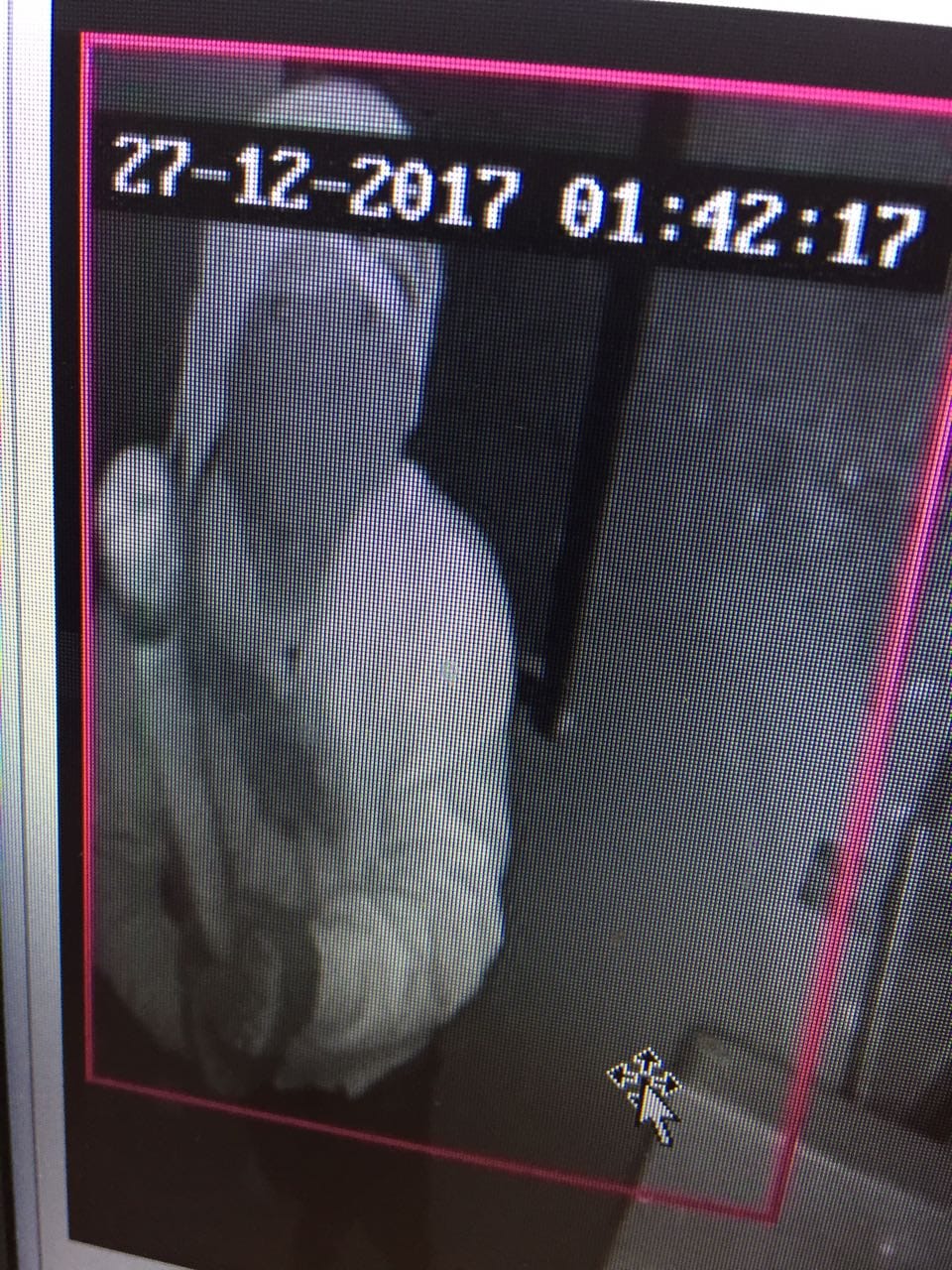 One looted
