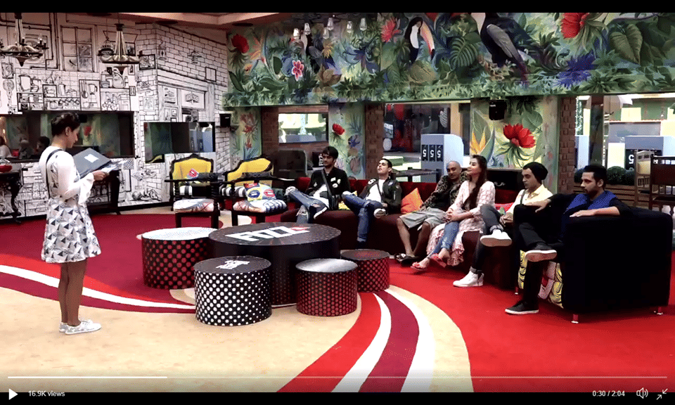 bigg boss 11 salman khan bandagi kalra asked hina khan of her statement
