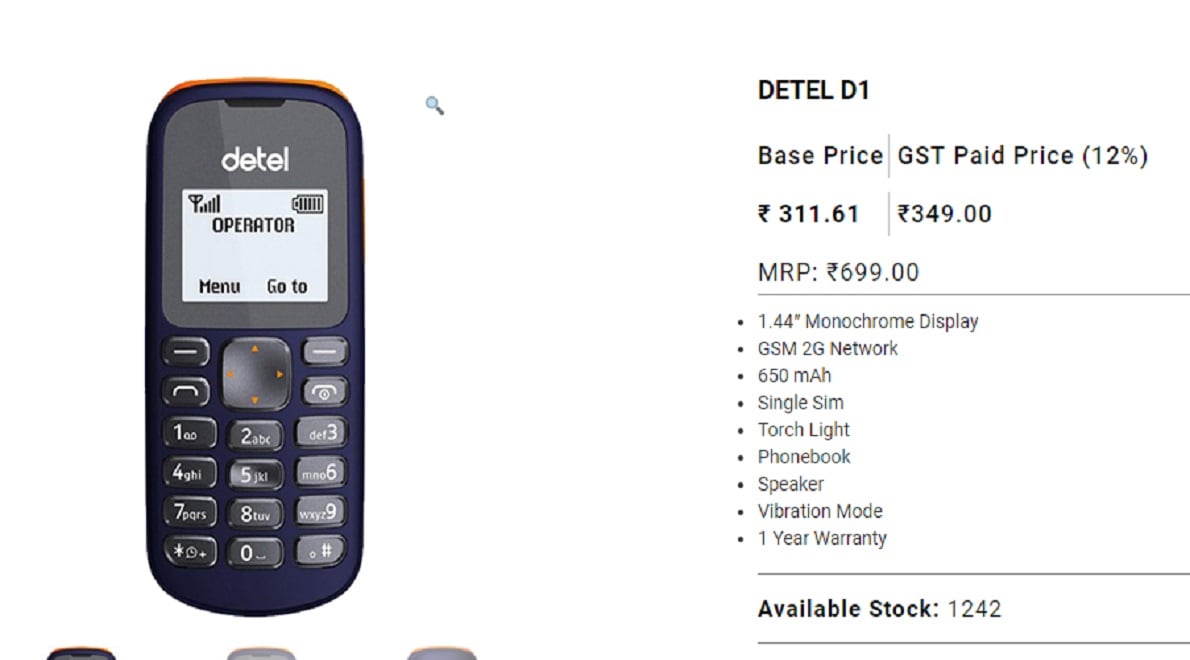 BSNL DETEL D1