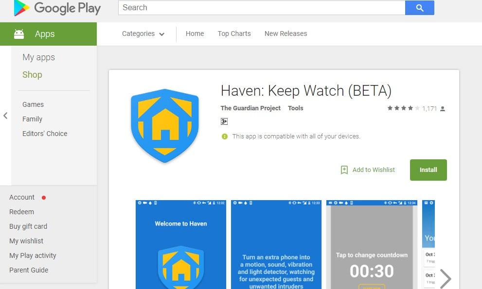 Edward Snowden’s new app heven