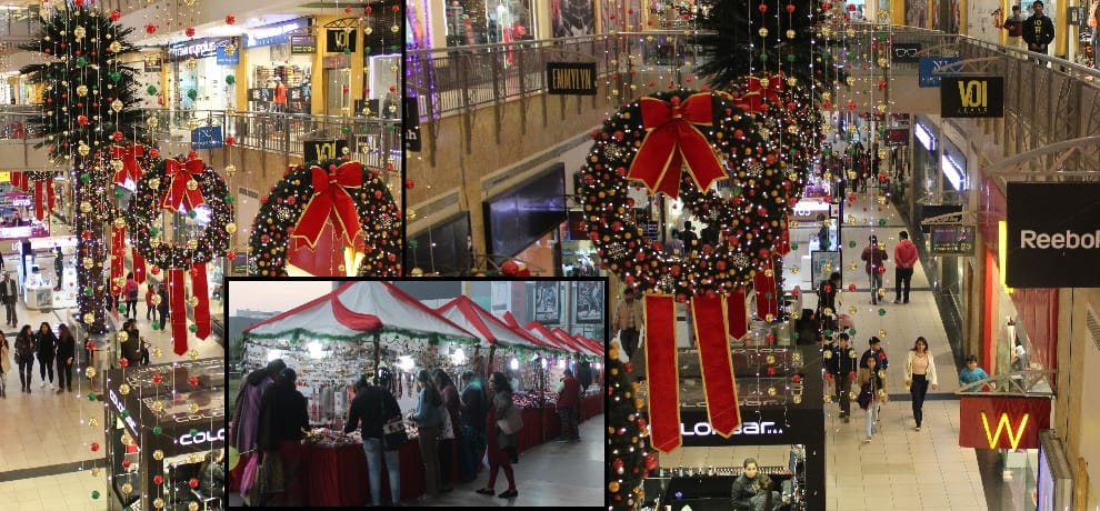 markets and malls got decorated for new year