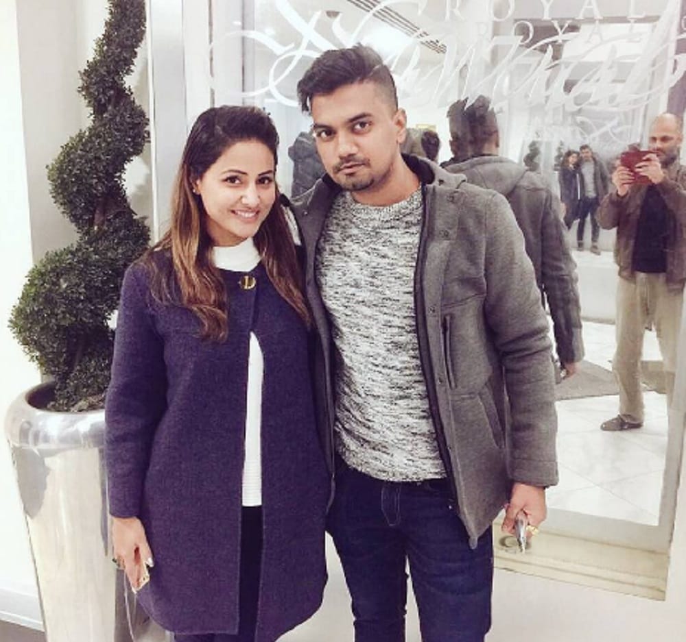Bigg Boss 11 Hina khan boyfriend rocky jaiswal makes a vote appeal for her