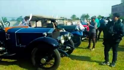 VINTAGE CAR RALLY IN KANPUR GANGA MAHOTSAV