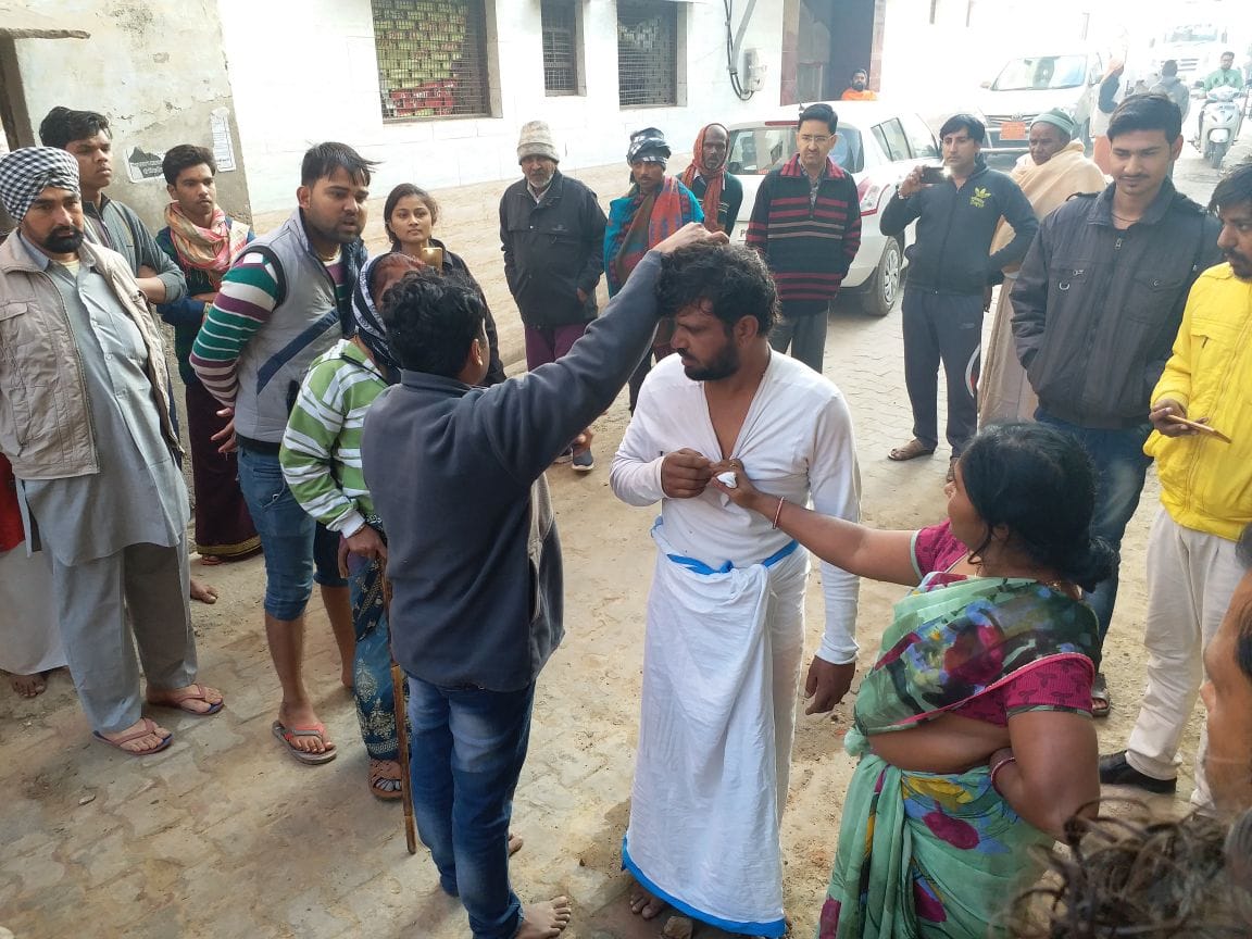 godman arrested in vrindavan in sexual harassment case