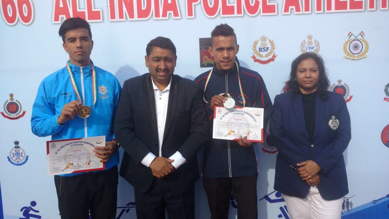 uttarakhand police got two medals in national police games