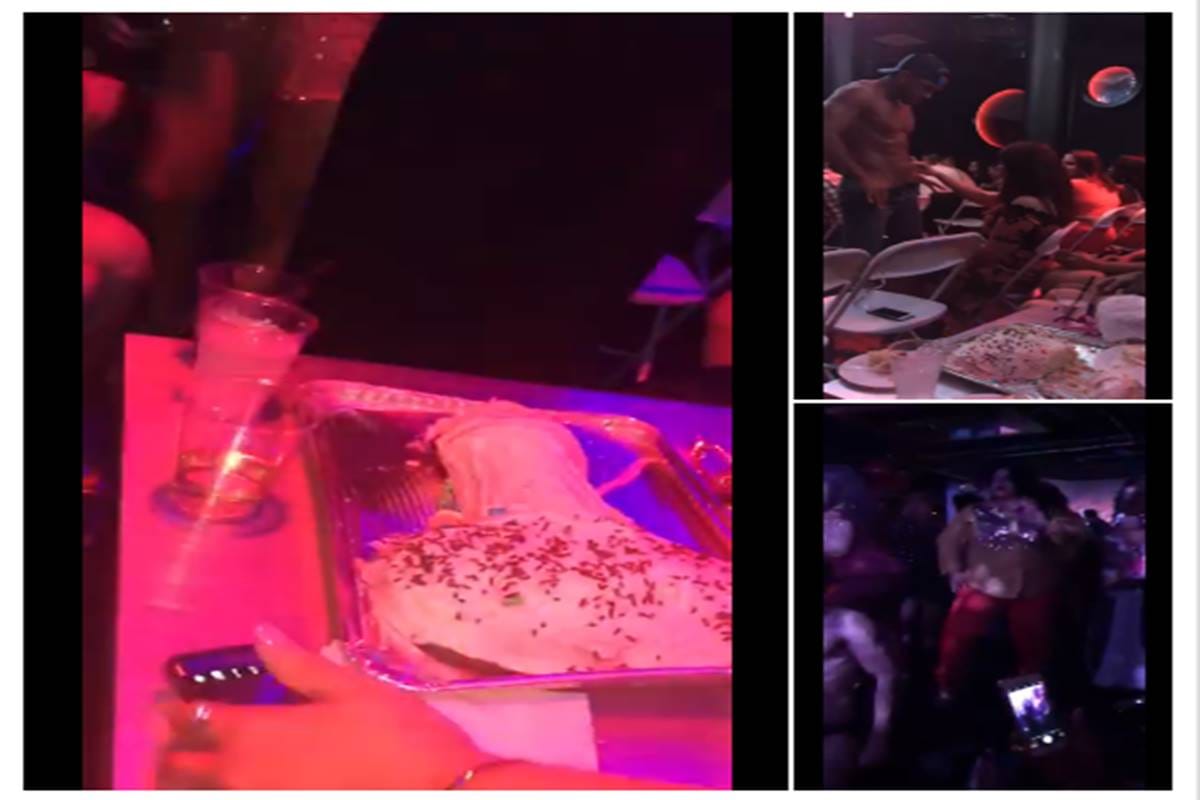 Three video being viral of rich families Women night party 