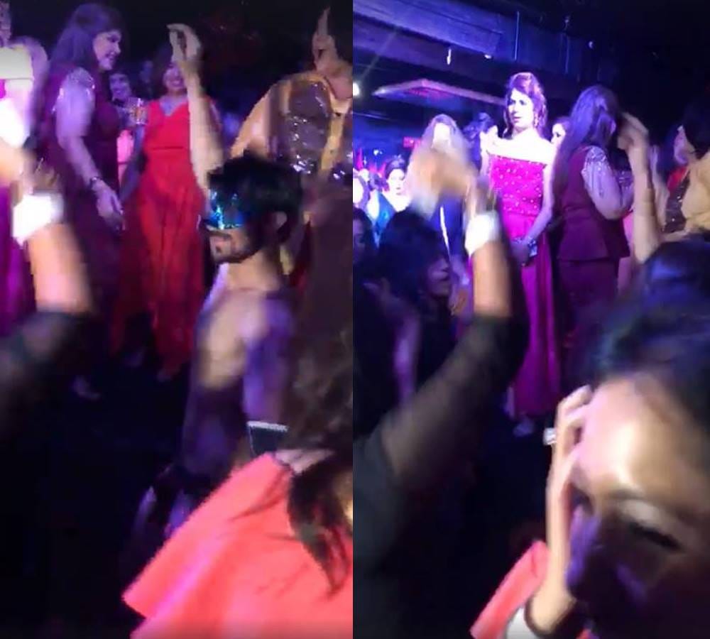 Three video being viral of rich families Women night party 