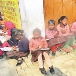 students giving examination