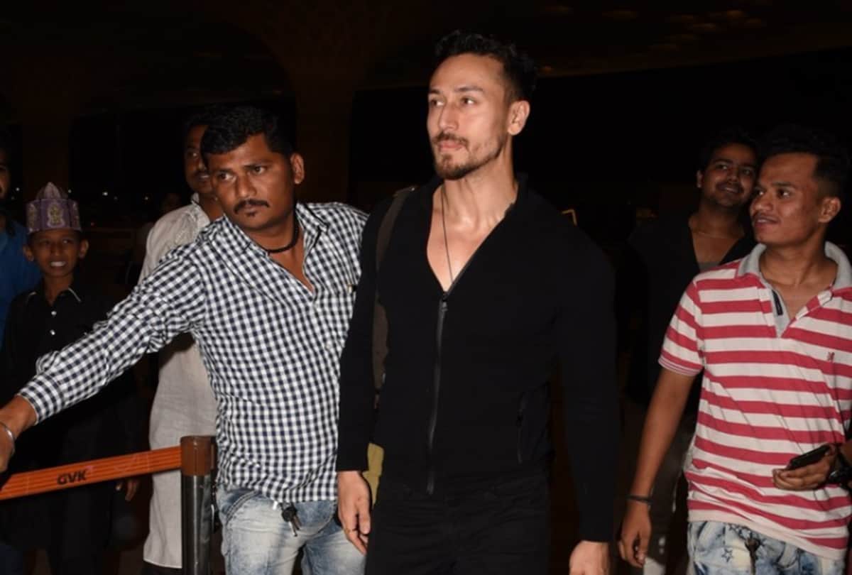 tiger shoff disha patani and ranveer singh spotted at mumbai airport 