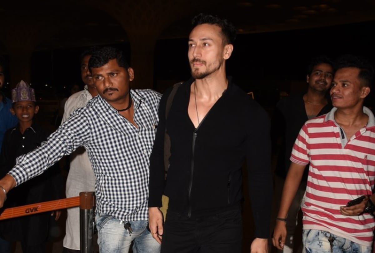 tiger shoff disha patani and ranveer singh spotted at mumbai airport 