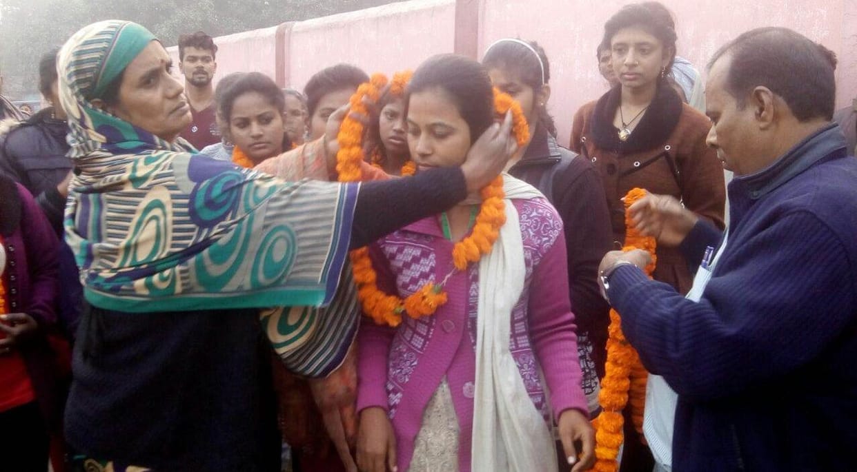 Nirbhaya jyoti yatra reached village in ballia