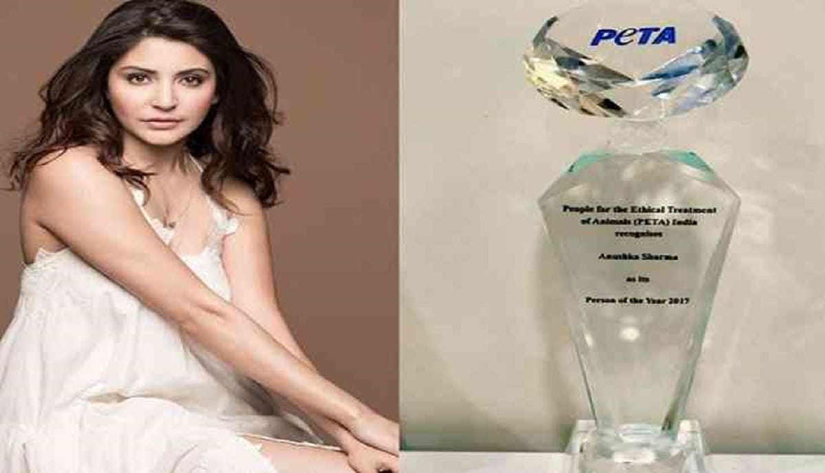 Anushka Sharma becomes Peta, Person of the Year