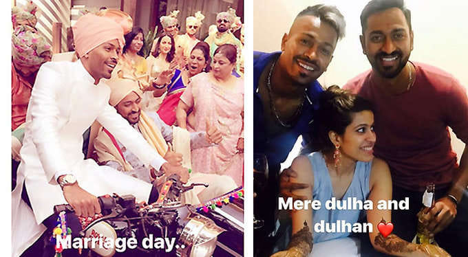 krunal pandya weds his long time girlfriend pankhuri sharma