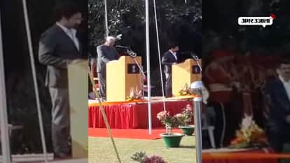 mehbooba mufti brother tasaduq hussain mufti swearing minister oath god dog