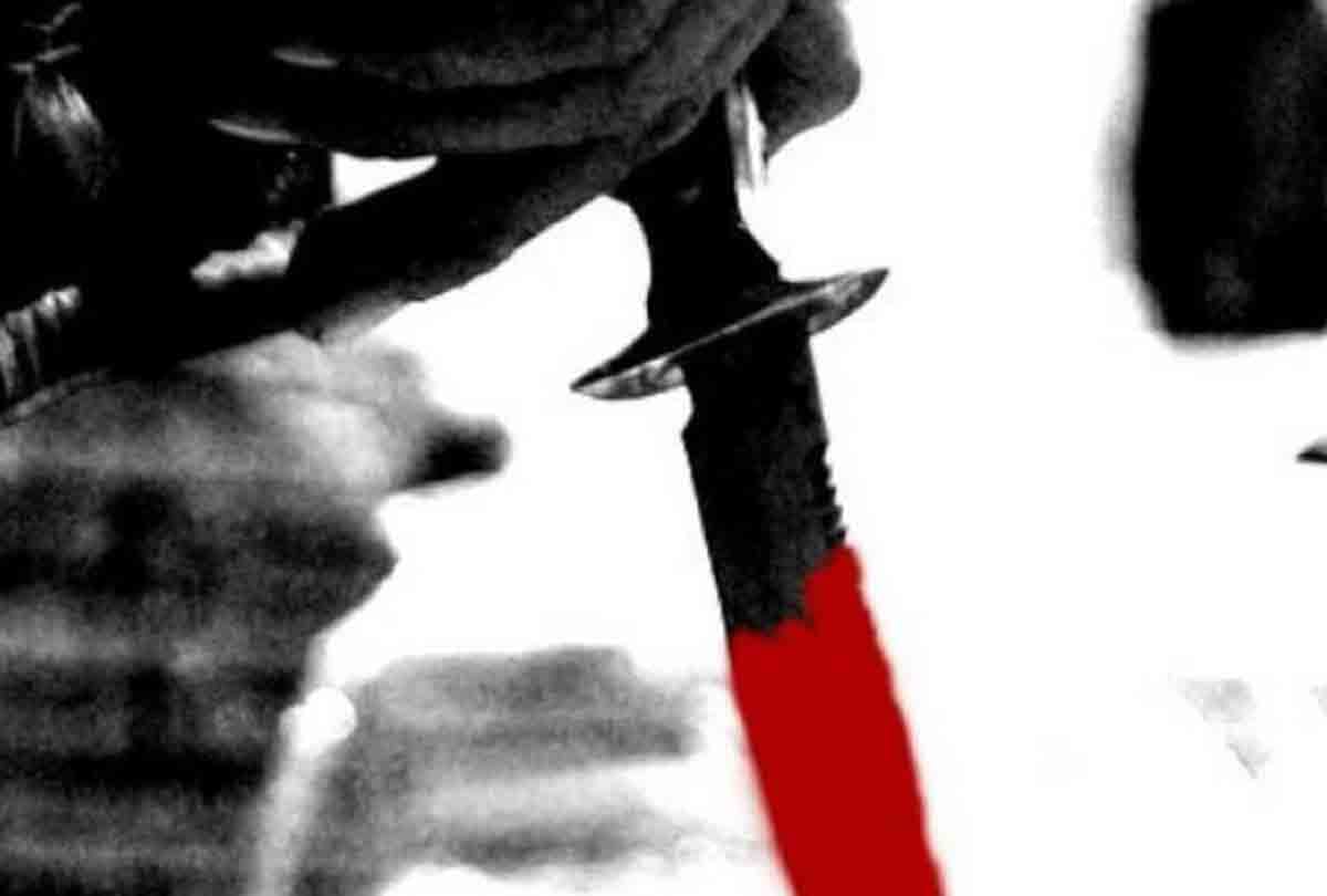Ballia crime news attacked on brother with knife molesting his sister