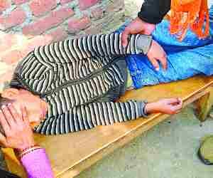 Two boys caught cold, admitted in Hospital.