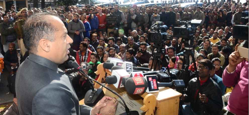 CM jairam thakur announced 3 percent DA to govt employees