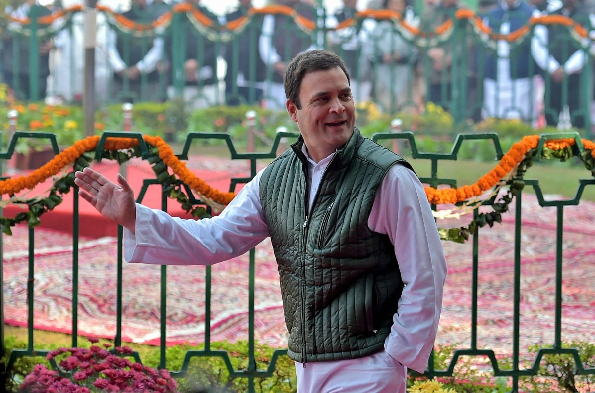 Congress president Rahul Gandhi tweet on Arun Jaitley statement in Rajya Sabha
