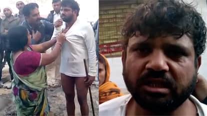A SELF PROCLAIMED GODMAN RAPED TWO GIRLS, PUBLIC BEATS UP AFTER HE GETS CAUGHT