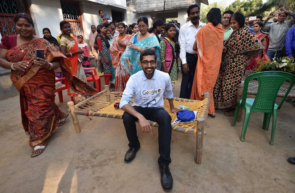 do you know about google ceo sundar pichai wife
