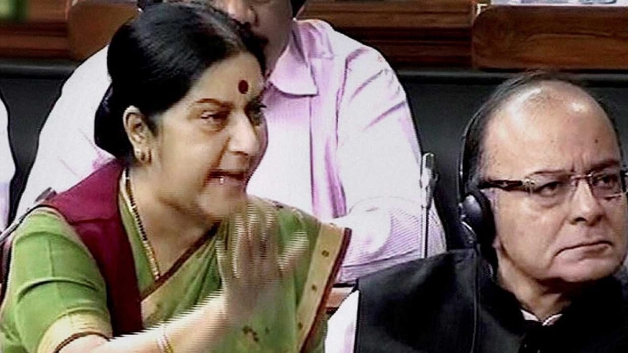 External Affairs Minister Sushma Swaraj will expose Pakistan in Parliament