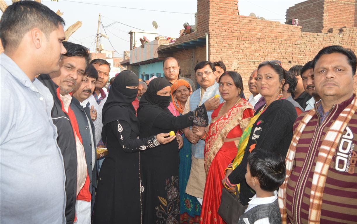 Three Divorce Bill Pass in parliament, Celebrating 