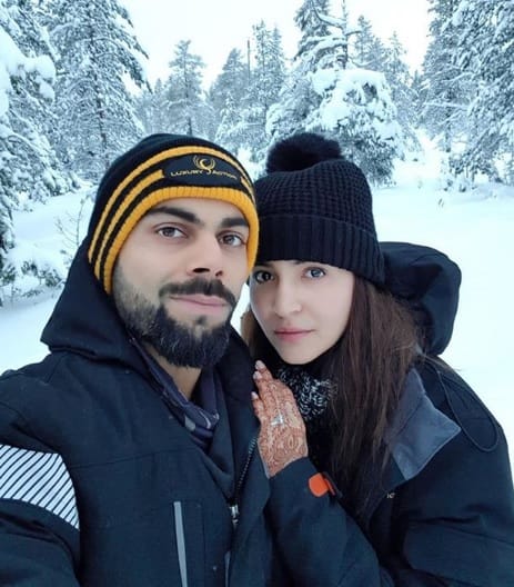 After mumbai reception virat kohli and anushka sharma leaves for south africa