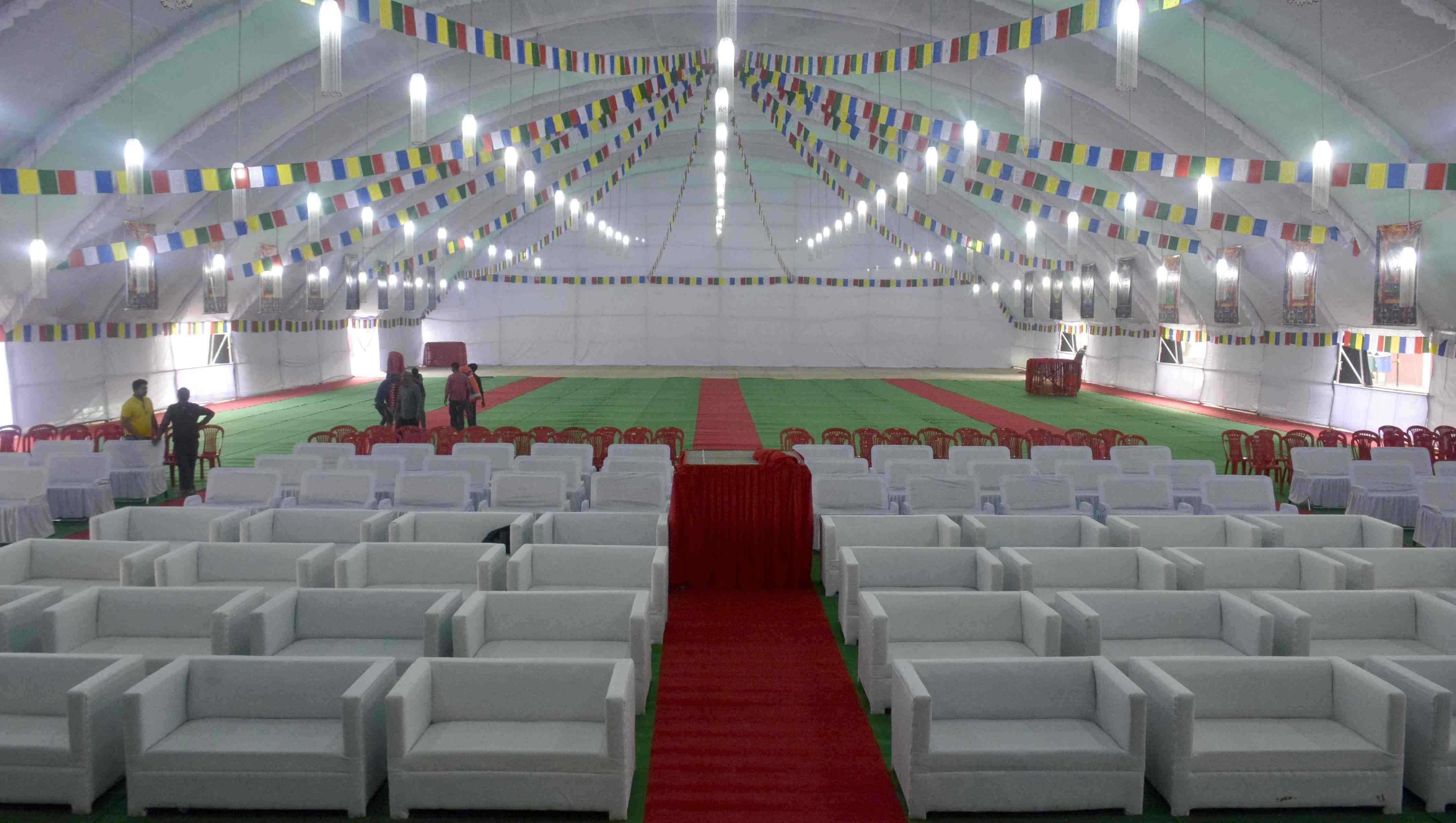 Dalai lama come today in varanasi