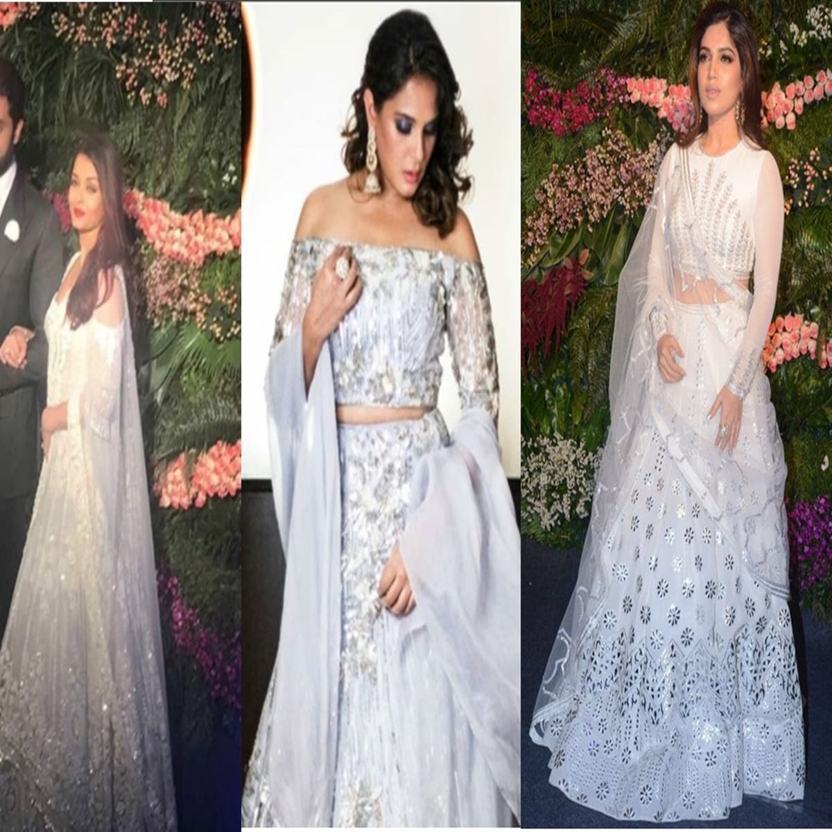 Actress who wore same dress at Virushas Mumbai reception