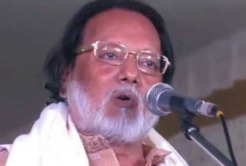 Brain stroke to urdu poet anwar jalalpuri.