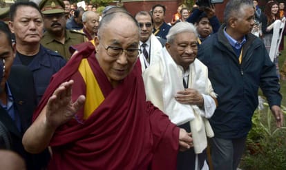 Dalai lama in kashi and sarnath show like mini tibet 