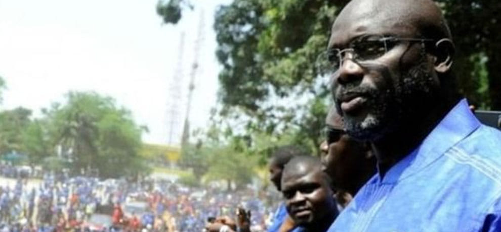 football star george weah made president of liberia