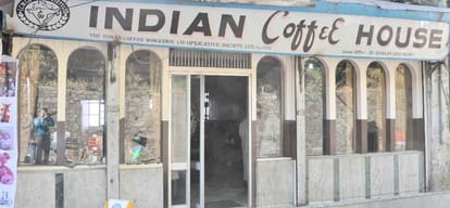 PM Narendra Modi and Indian coffee house shimla coffee   
