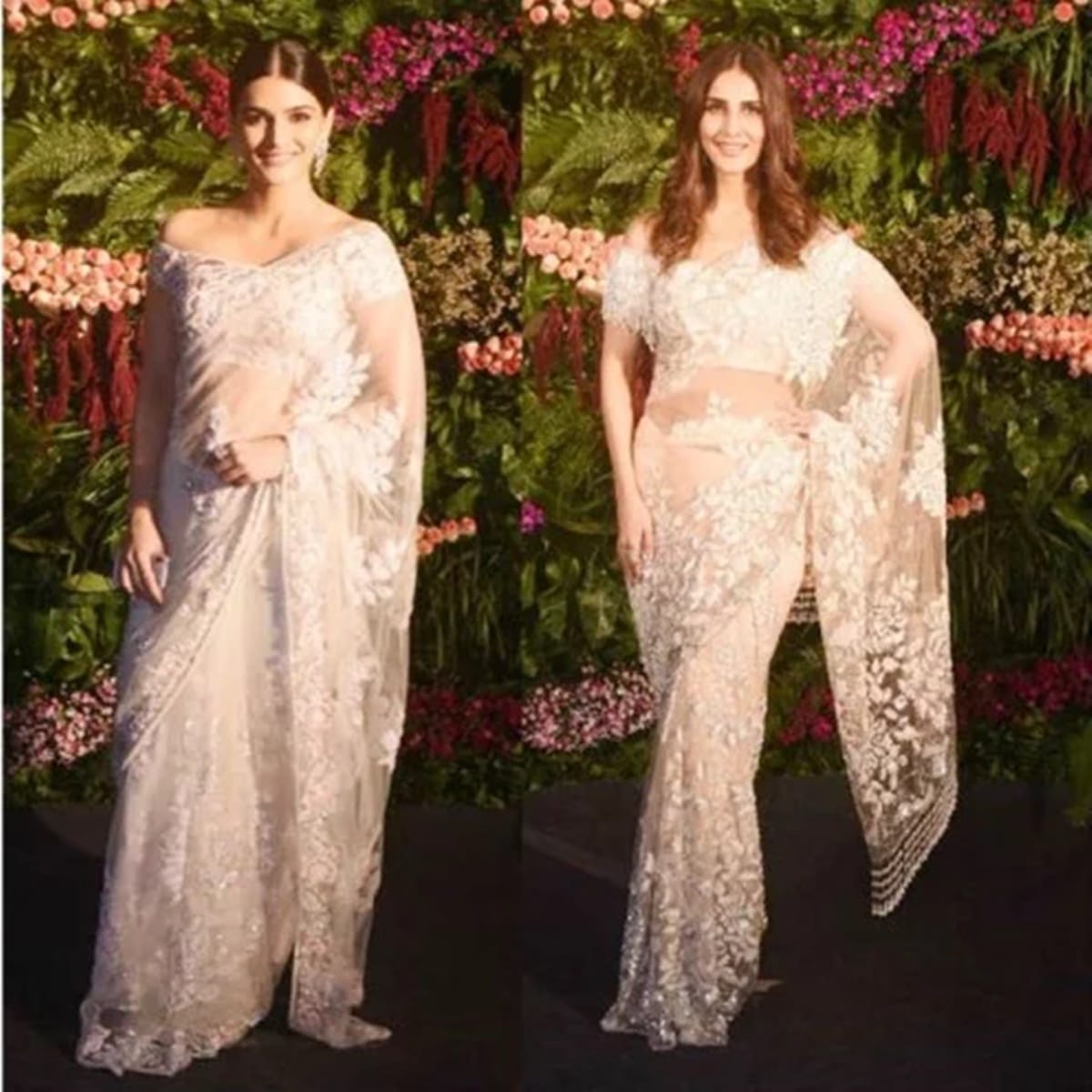 Actress who wore same dress at Virushas Mumbai reception