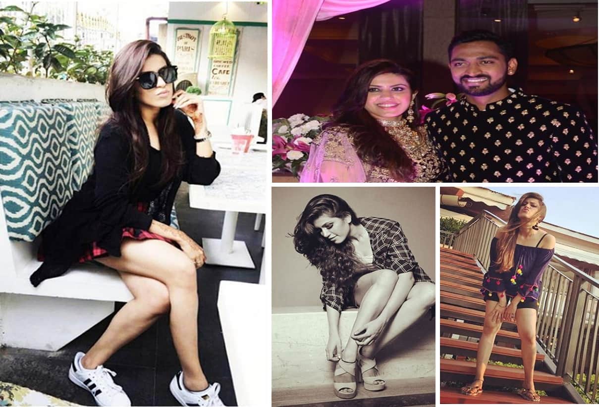 Hardik Pandyas brother Krunal got married to Model Pankhudi Sharma