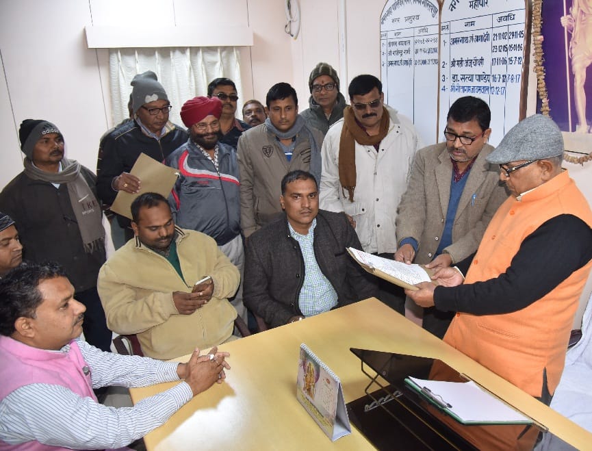 निगम की लाइब्रेरी देख नाराज हुए मेयर