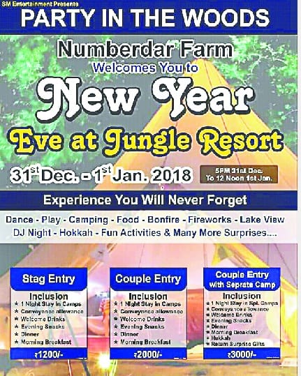 new year par jaani me rev party