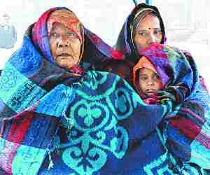 Heavy fog and severe cold