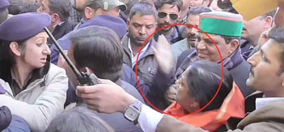 woman constable slapped congress mla Asha Kumari 