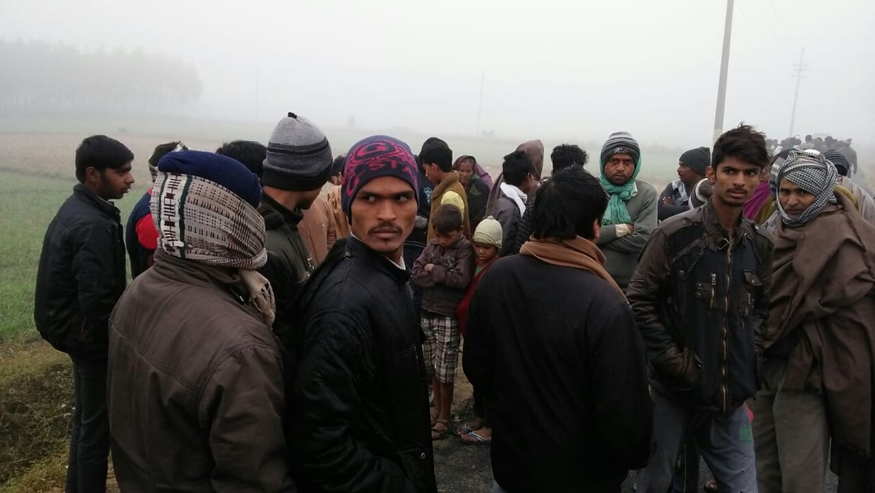 young man tried to burn his grandmother in baghpat of uttar pradesh