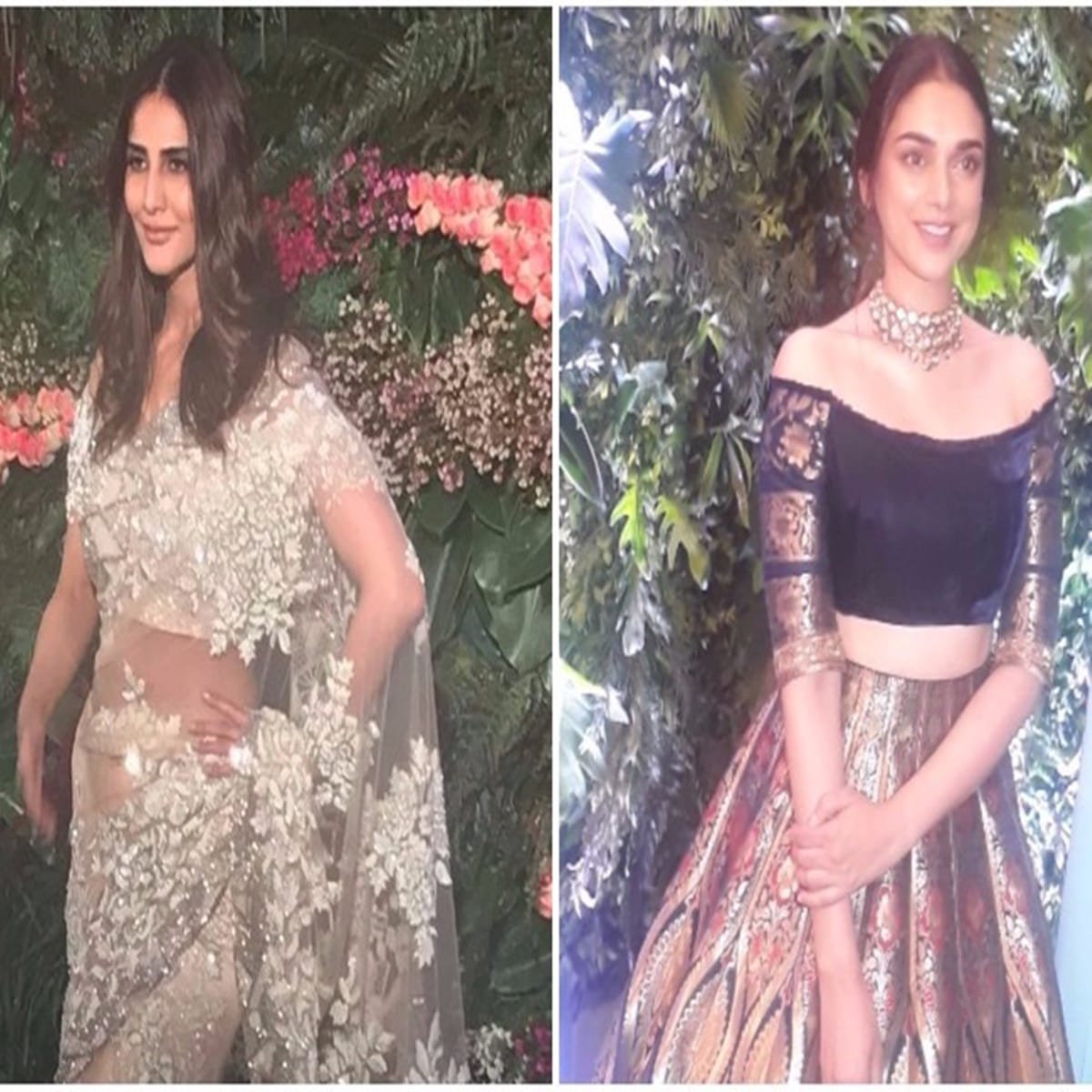 Actress who wore same dress at Virushas Mumbai reception