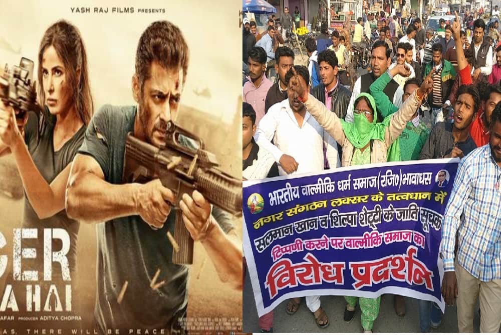 tiger zinda hai valmiki protester demand to file lawsuit on salman khan