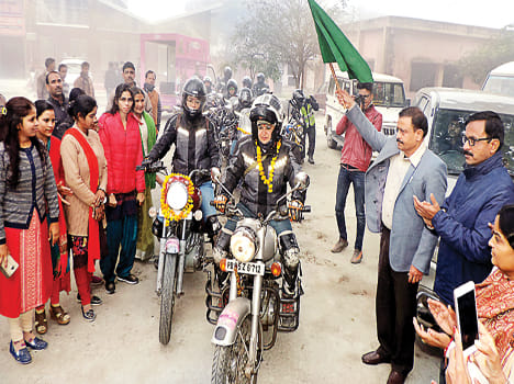 Bikers daughter seeks empowerment of women