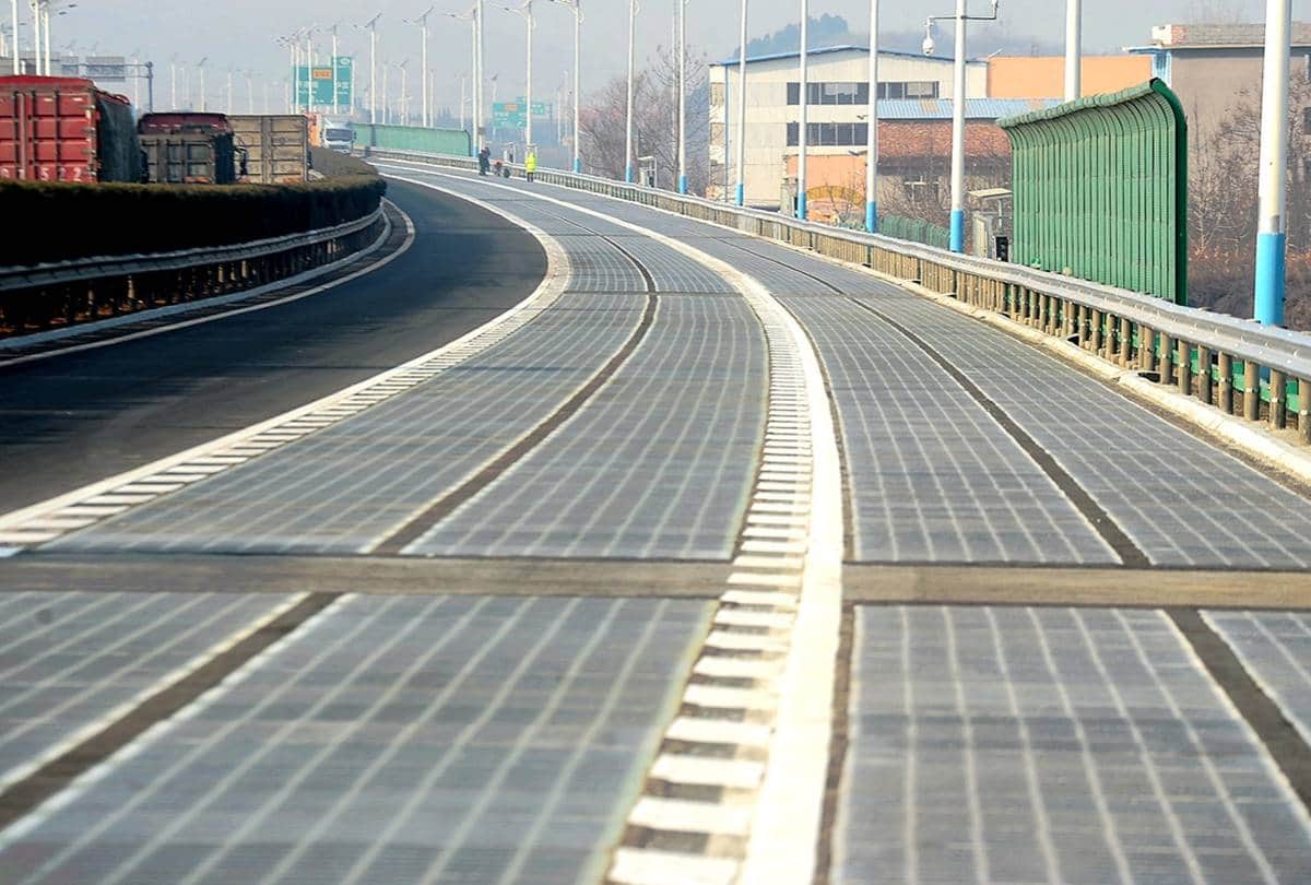 This Unique solar road illuminating Thousands of homes in china
