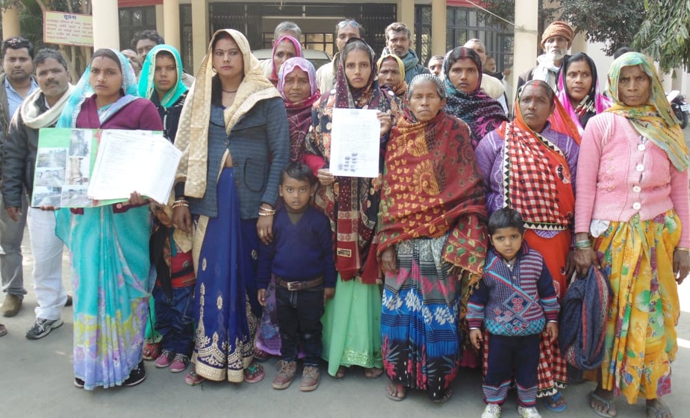 Complaint of occupation of the road