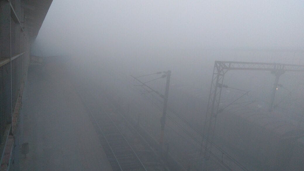 heavy fog on yamuna expressway caused accident