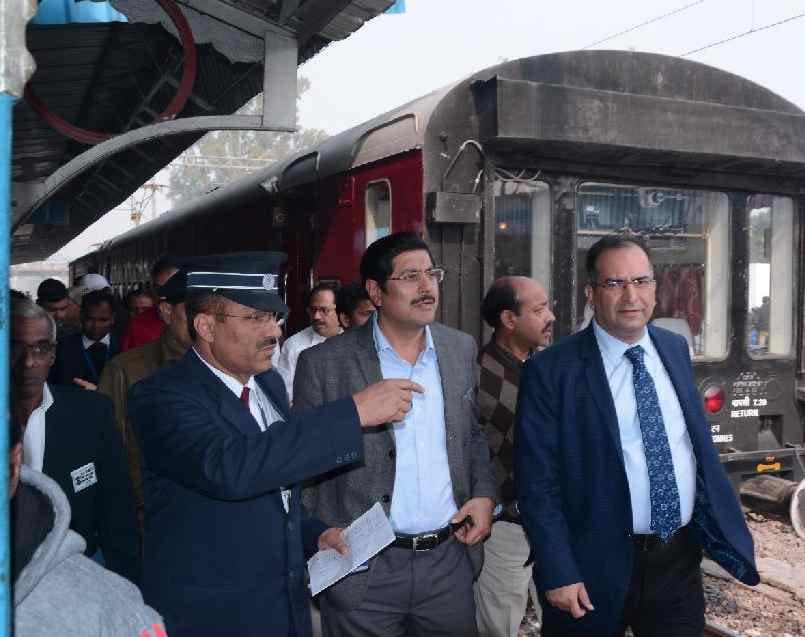 Train to run on double track in June