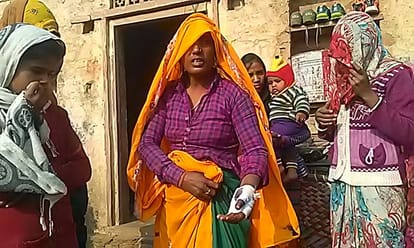 rajasthan news- a man fight with a wolf to save his wife