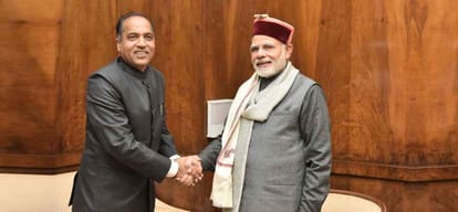 cm jairam thakur meets pm narendra modi